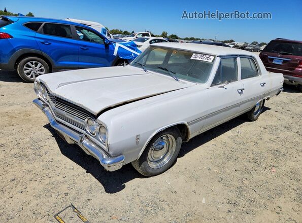135695Z123278 1965 CHEVROLET MALIBU Белый Задняя левая четверть