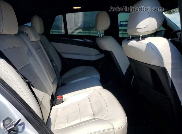 4JGED6EB9KA141536 2019 MERCEDES-BENZ GLE Silver Vista del compartimento del motor