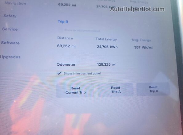 5YJSA1E13GF131125 2016 TESLA MODEL Gray Widok tylnych siedzeń