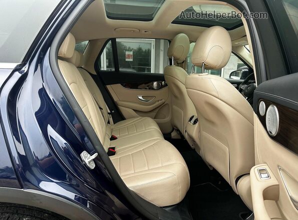 WDC0G4KB3GF014235 2016 MERCEDES-BENZ GLC-CLASS Blue Rear view