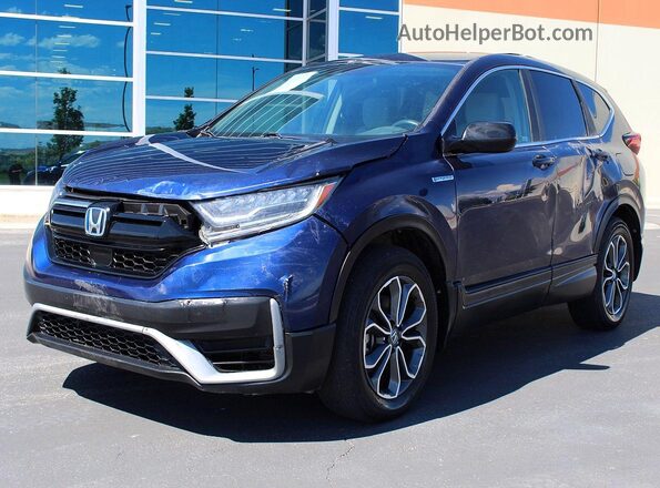 7FART6H20LE008410 2020 HONDA CR-V Blue Rear right