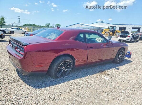 2C3CDZFJ4HH665419 2017 DODGE CHALLENGER Maroon Front right