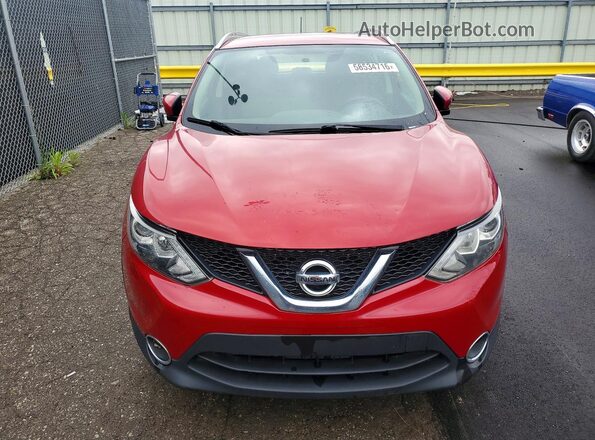 JN1BJ1CRXHW132622 2017 NISSAN ROGUE Red Դիմացի տեսք