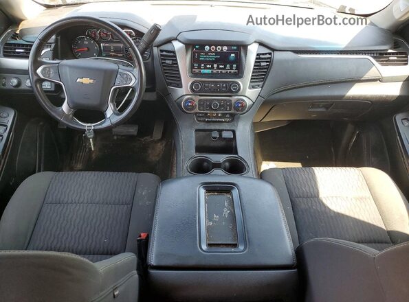 1GNSKAKC8GR120884 2016 CHEVROLET TAHOE Gray Widok zestawu wskaźników