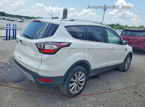 1FMCU0JD1HUB12664 2017 FORD ESCAPE White Передня права чверть
