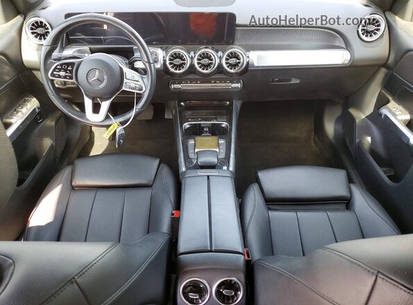 W1N4M4HB1NW256597 2022 MERCEDES-BENZ GLB-CLASS White Вид щитка приладів