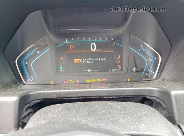5FNRL6H70KB048637 2019 HONDA ODYSSEY Burgundy Widok tylnych siedzeń