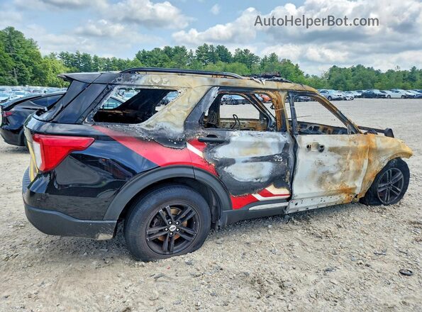 1FMSK8DH8MGC29617 2021 FORD EXPLORER Black Передня права чверть