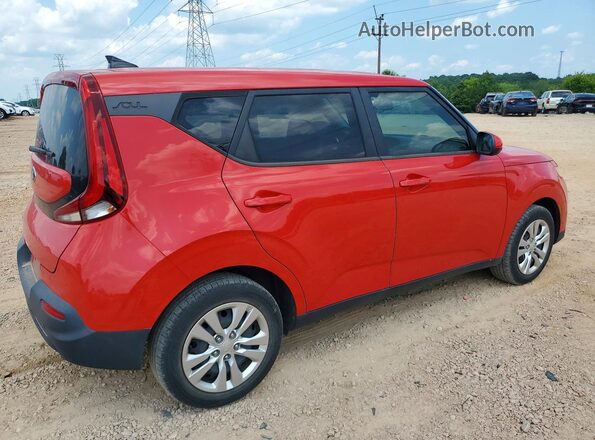KNDJ23AU0M7750531 2021 KIA SOUL Red Задня права чверть