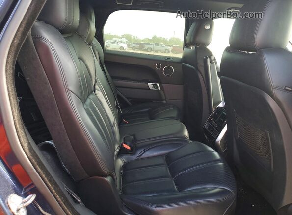 SALWR2VF0GA546982 2016 LAND ROVER RANGE Blue Vista del compartimento del motor