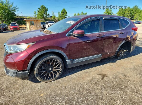 7FARW1H57JE033161 2018 HONDA CR-V Maroon უკანა მარცხენა