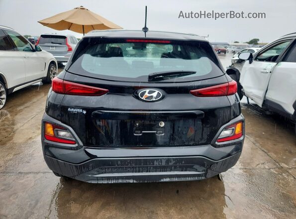 KM8K12AA5KU295953 2019 HYUNDAI KONA Черный Вид салона спереди