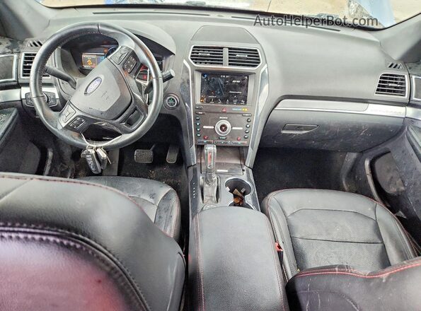 1FM5K8GT0KGA20432 2019 FORD EXPLORER Black Սարքավորումների վահանակի տեսք