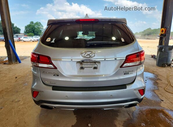 KM8SRDHF8KU300603 2019 HYUNDAI SANTA Gray Вид салону спереду