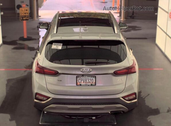 5NMS53AAXLH305237 2020 HYUNDAI SANTA Silver 