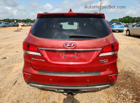KM8SRDHFXHU220034 2017 HYUNDAI SANTA Red Vista interior delantera