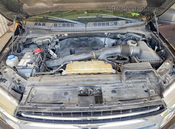 1FTEW1E41KFB18337 2019 FORD F150 Purple Engine compartment view