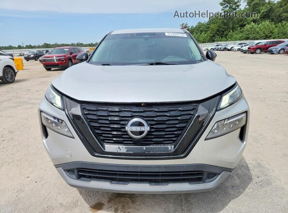 5N1BT3BA9NC709809 2022 NISSAN ROGUE Gray Հետևի տեսք