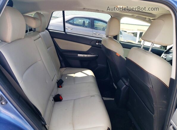JF2GPALC5GH308011 2016 SUBARU CROSSTREK Blue Rear interior view