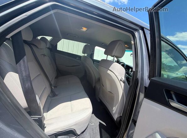 KM8J33A4XJU598151 2018 HYUNDAI TUCSON Gray Սալոնի դիմացի տեսք