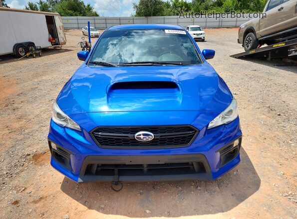 JF1VA1A64M9818317 2021 SUBARU WR-X Blue Widok z tyłu