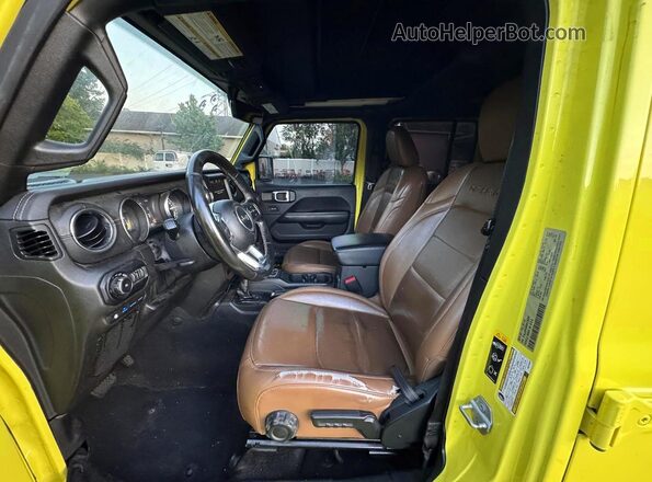 1C4JJXP63NW275287 2022 JEEP WRANGLER Желтый Вид щитка приборов
