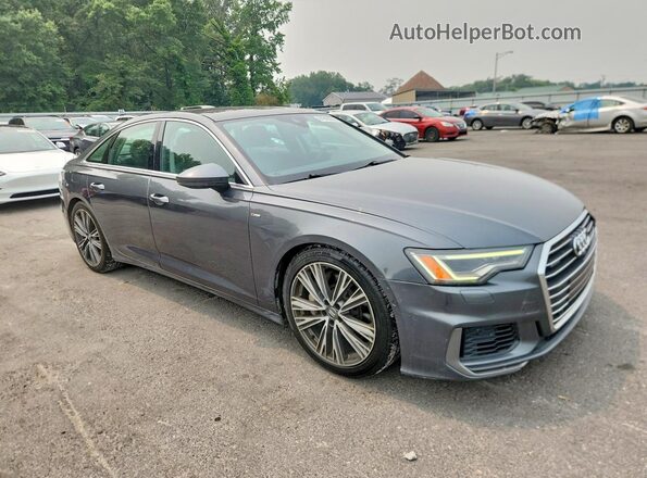 WAUL2AF29KN021955 2019 AUDI A6 Black წინა ხედი