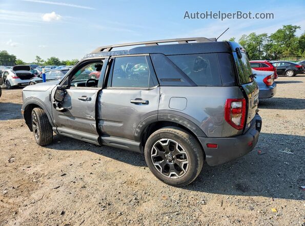 3FMCR9CN9SRE33930 2025 FORD BRONCO Gray Trasero derecho