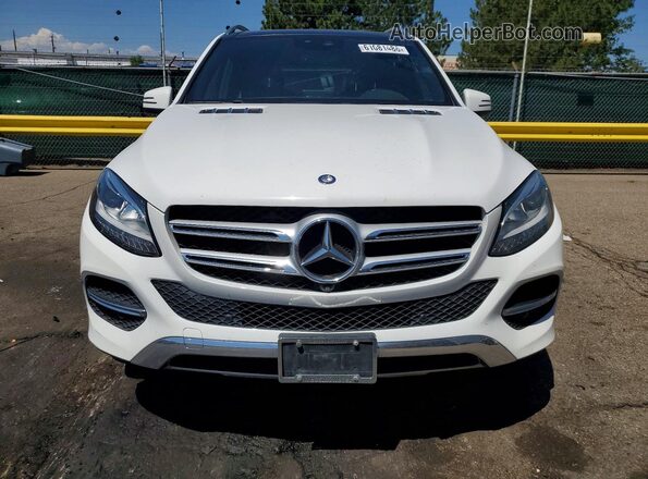 4JGDA5HB9GA757044 2016 MERCEDES-BENZ GLE-CLASS White უკანა ხედი