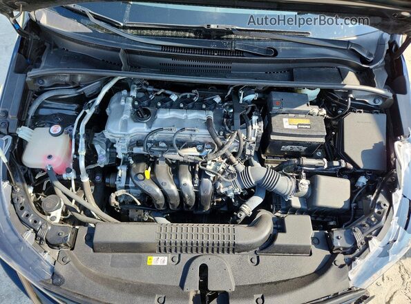 JTDEPMAE5MJ145506 2021 TOYOTA COROLLA Black Vista del compartimento del motor