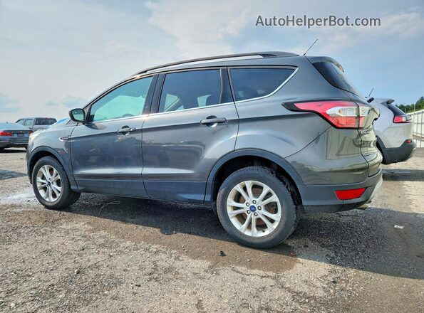 1FMCU9GD8JUB03042 2018 FORD ESCAPE Gray Задня права чверть