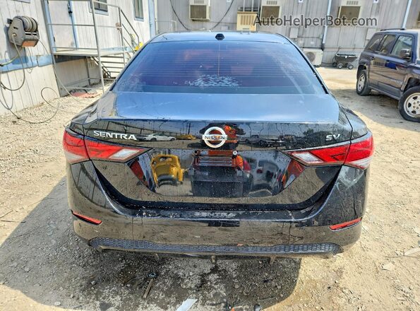 3N1AB8CV6NY293889 2022 NISSAN SENTRA Black Front interior view