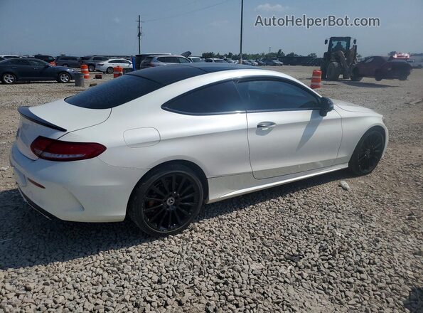 WDDWJ4JB0JF626389 2020 MERCEDES-BENZ C White Delantero derecho
