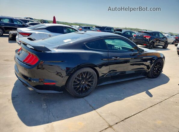 1FA6P8CF3K5120486 2019 FORD MUSTANG Black Delantero derecho
