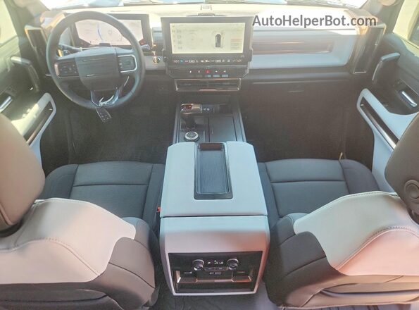 1GT40DDB0SU120249 2025 GMC HUMMER Black ხელსაწყოთა პანელის ხედი