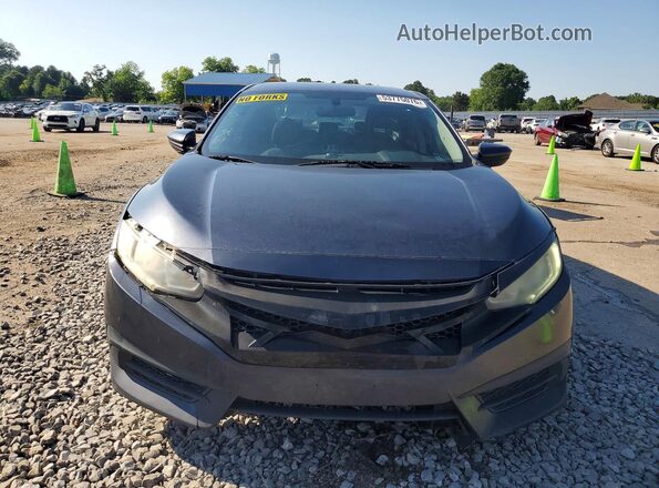 19XFC2F54HE033800 2017 HONDA CIVIC Charcoal Հետևի տեսք