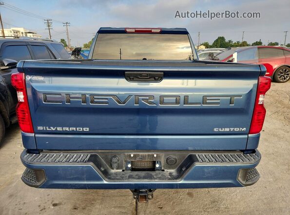1GCPABEKXRZ228128 2024 CHEVROLET SILVERADO Blue წინა სალონის ხედი