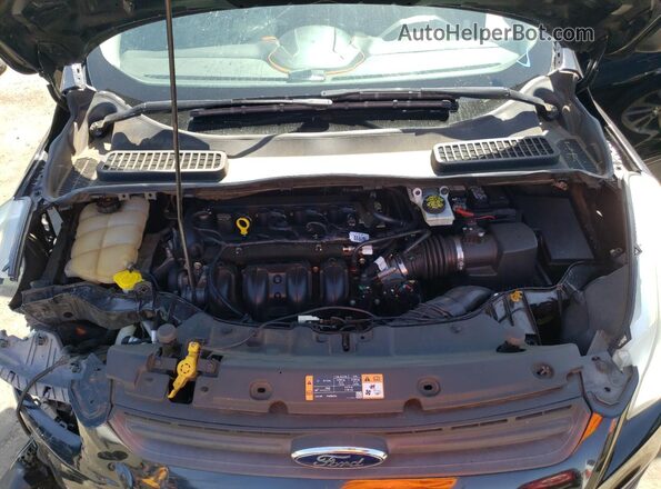 1FMCU0F79GUB99862 2016 FORD ESCAPE Black Սալոնի հետևի տեսք
