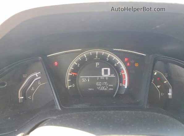 2HGFC2F56JH513008 2018 HONDA CIVIC Gray Vista de los asientos traseros