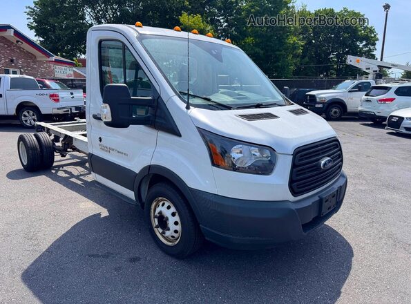 1FDBF8ZV3JKB34846 2018 FORD TRANSIT Белый Задняя левая четверть