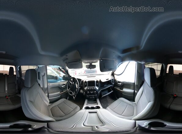 1GCPYFED2MZ379381 2021 CHEVROLET SILVERADO Charcoal VIN კოდის სტიკერის ხედი