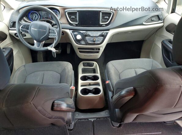 2C4RC1DGXHR502219 2017 CHRYSLER PACIFICA Black Widok zestawu wskaźników