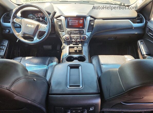 1GNSKBKC3HR273177 2017 CHEVROLET TAHOE Gray Instrument cluster view