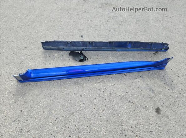 JF1VA1F62L8801545 2020 SUBARU WRX Blue Widok naklejki z numerem VIN