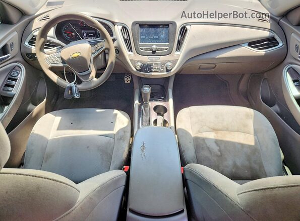 1G1ZB5ST5GF183109 2016 CHEVROLET MALIBU Серебряный Вид щитка приборов