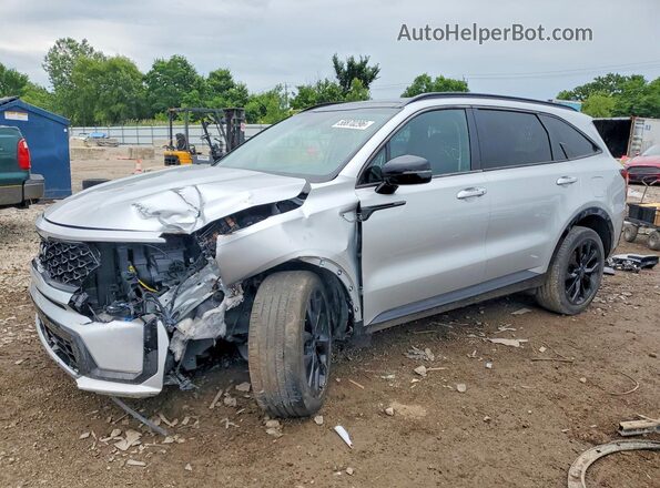 5XYRKDLF5NG110696 2022 KIA SORENTO Silver Հետևի ձախ