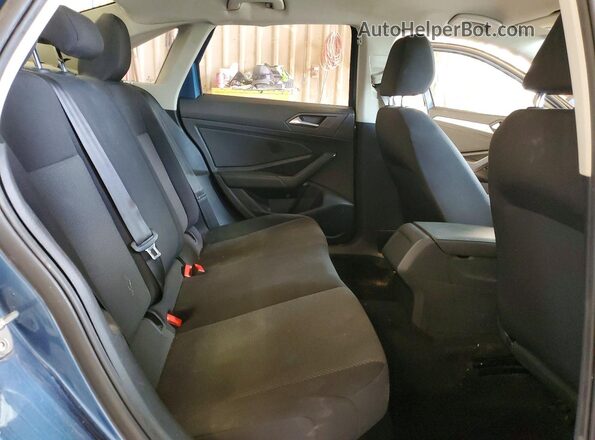 3VWC57BU9MM001493 2021 VOLKSWAGEN JETTA Blue Вид задньої частини салону