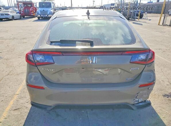 19XFL4H97SE011583 2025 HONDA CIVIC Tan Front interior view