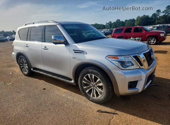 JN8AY2ND0J9056316 2018 NISSAN ARMADA Silver Vista frontal