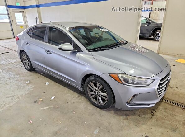5NPD84LF0HH018644 2017 HYUNDAI ELANTRA Silver Вид спереду